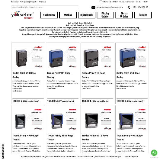 kaşe yaptırma, kaşe yapımı, matbaa